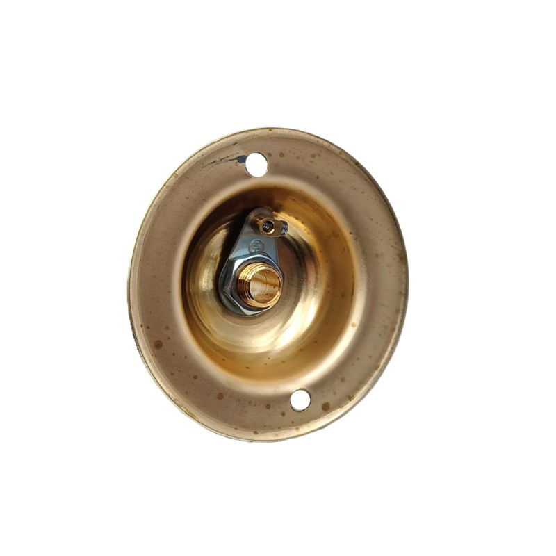 Metal Ceiling Dome with Hook and Fixing Screws Choice of