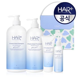 Hair Plus Dry Hair Moisture Protein Full Care Intensive Moisturizing Clinic Gift Set / 헤어플러스 건성모발 수분 단백질 풀 케어 집중 보습클리닉 선물세트