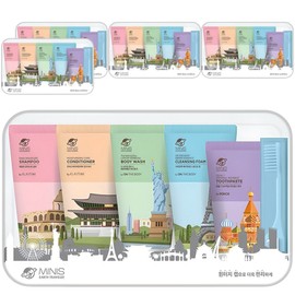 Minis Travel Toiletries Set, 5 Sets / 미니스 여행용 세면도구 세트, 5세트