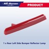 MK-Morzon Left Driver Side Rear Bumper Reflector Trim Lamp Compatible
