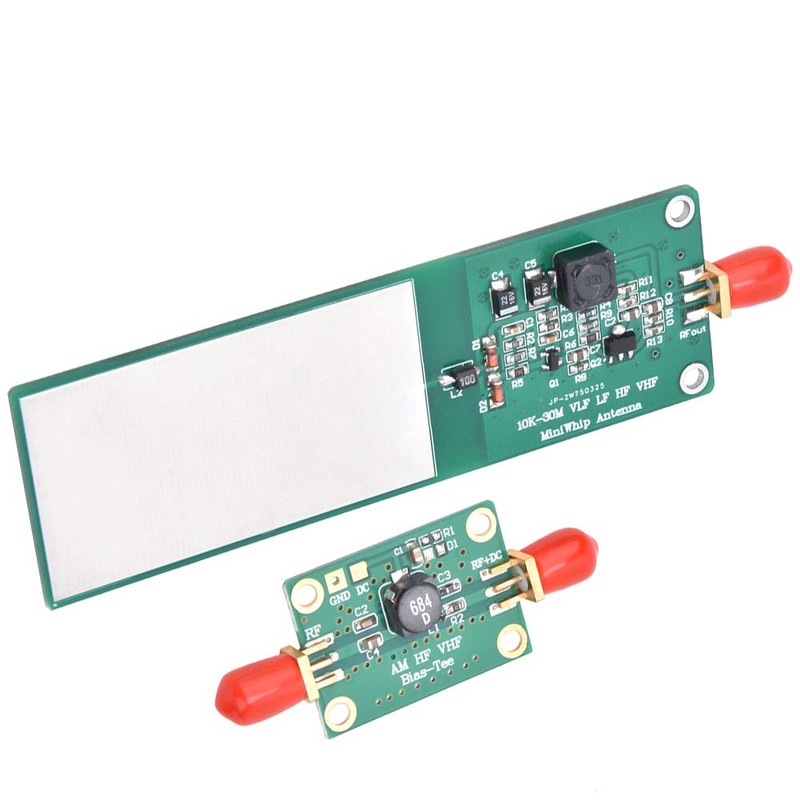 Shortwave Active Antenna, Mini-Whip Mf/Hf/VHF Radio Receiver Electronic Accessories, SMA