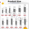 Hilitchi 36Pcs Extension Spring Assortment Kit 12 Sizes Extension Spring