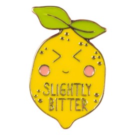 Karma,Enamel Pins, Cute Enamel Pins for Backpacks, Jackets, Hats and Bags, Lemon
