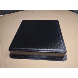 Unbranded Concrete Plastic Mold  Steeping Stone 16" X 16" X 3" Deep.  Heavy Duty Mold.