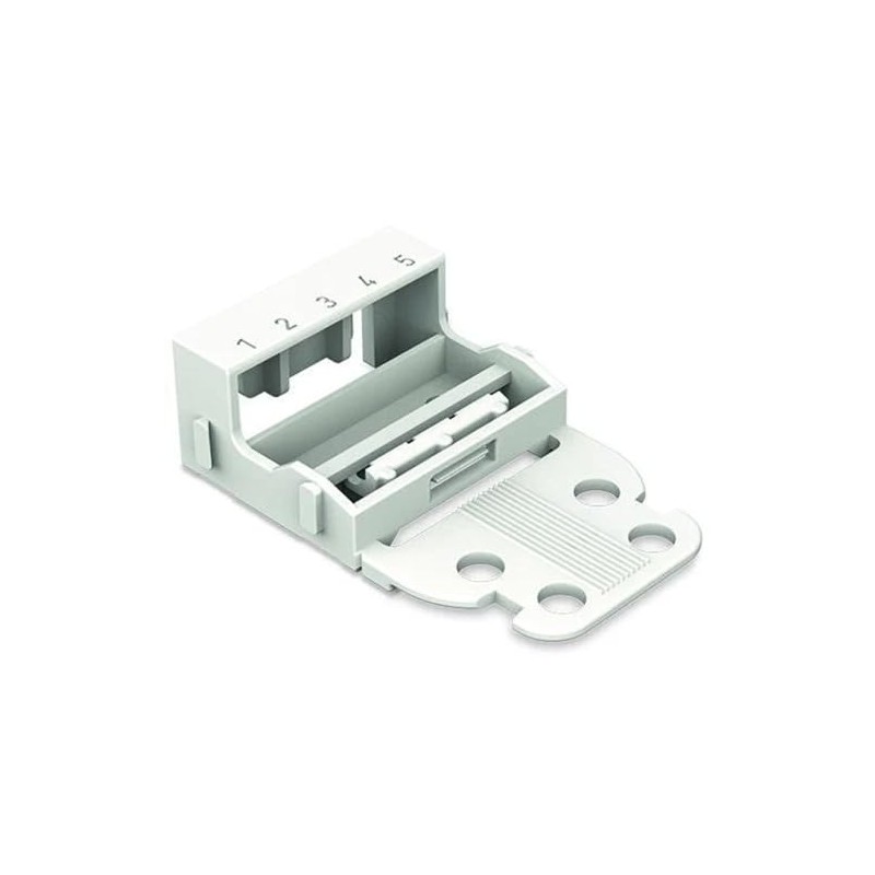 WAGO Mounting carrier; for 5-conductor terminal blocks; 221 Series -