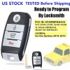 KEYECU for 2014 2015 Kia Optima Smart Prox Remote Key Fob SY5XMFNA433 95440-4U000 2T500