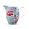 PIP STUDIO Flower Festival Jug Light Blue 0.95 L