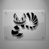 Yoonek Graphics Alice in Wonderland Cheshire Cat Vinyl Decal Sticker