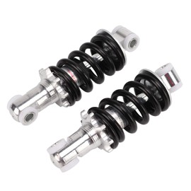 1 Pair Motorcycle Shock Absorbers 125mm/4.9" Scooter Shock Absorber Adjustable 400lbs Replacement for 47cc 49cc Super Minimoto ATV