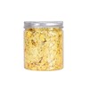 1 Bottle Gold Leaf Flakes 10g for Nails,Metallic Gilding Paper,Decorative