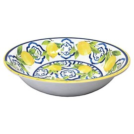 Le Cadeaux Salad Bowl - Palermo, "13.75"" round x 2.75"" deep"