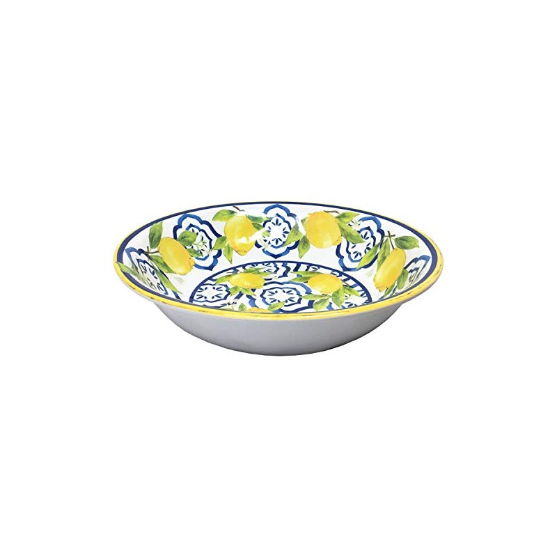 Le Cadeaux Salad Bowl - Palermo, "13.75"" round x 2.75""