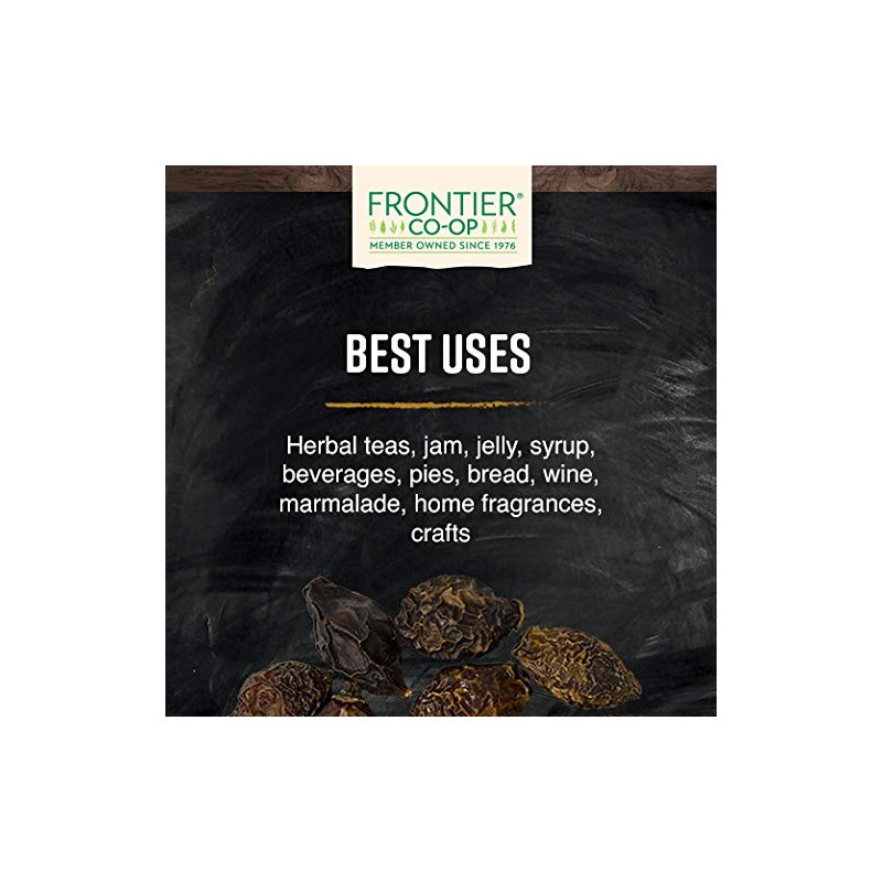 Frontier Co-op Whole Rosehips, 1 lb | Dried Rose HIPS