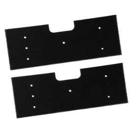 2pcs Lint Foam Filter for GE Profile Washer Dryer Combo WH01X35719, Washable and Reusable Lint Filter Replacement Foam(Black)