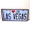 I Love Las Vegas Novelty License Plate Souvenir