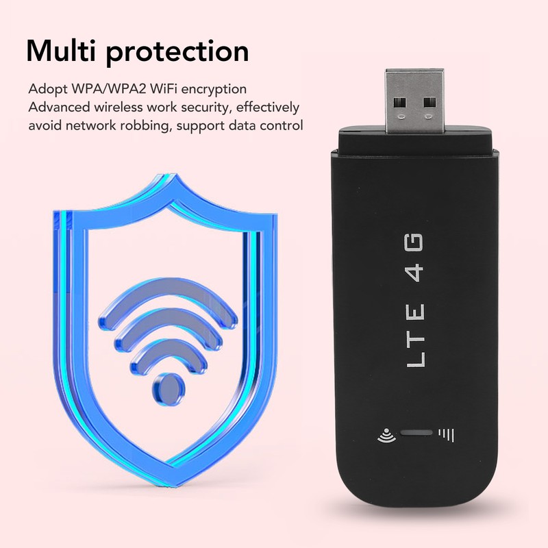 4G Mobile WiFi Hotspot Mini LTE Portable Router 150Mbps Up