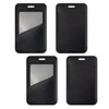 Yharnamite 4 Pcs Sliding ID Badge Holder with Clear Window