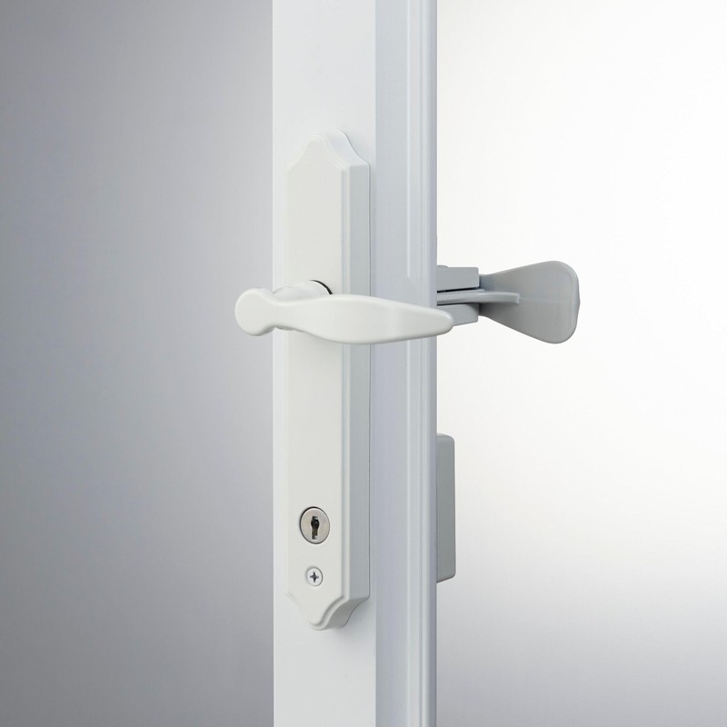 Ideal Security 1216 Surface Mount Storm Door Handle with Lock