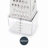 Lacor - 61363 - Kitchen Grater with Keep Container, Stainless