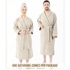 American Soft Linen, 100% Cotton Robes for Women and Men,