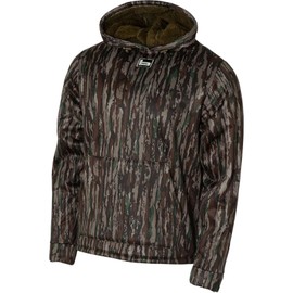 Banded Men's Atchafalaya Pullover | Q.W.A.S. Windproof Soft-Shell Hunting Hoodie with Coral Fleece Lining & Tri-Adjust Hood, Realtree Original, XX-Large