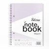 Silvine A5 Blue Paper Dyslexia Notebook | 100 Wirebound Pages,