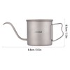 Coffee Pour Over Kettle Coffee Mini Tea Water Camping Pot