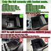 HGWEI Center Console Organizer Tray Compatible with Chevy Silverado/GMC Sierra