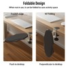 VibeNest Ergonomic Arm/Elbow Rest for Desk - Foldable Rotatable Elbow