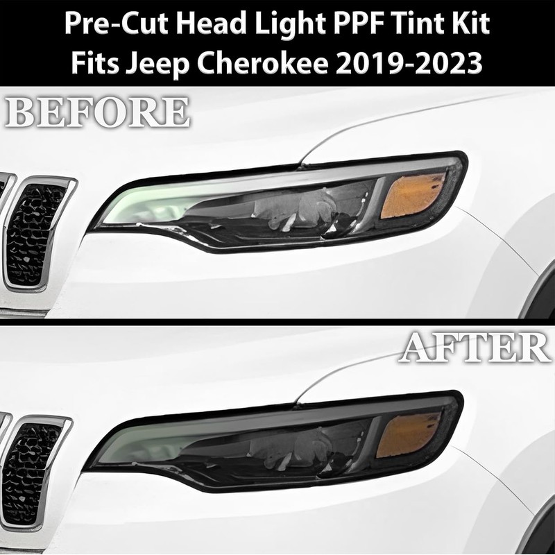 BOGAR TECH DESIGNS Full Headlight Head Light Tint Kit Compatible