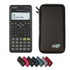 CALCUSO Basic Set Black with Graphing Calculator Casio FX-570ES Plus