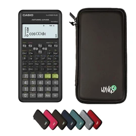 CALCUSO Basic Set Black with Graphing Calculator Casio FX-570ES Plus 2nd Edition