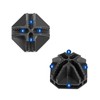 SONGMICS ALPC0B-20V1 Plastic Connectors for DIY Boltless Shelving System Black