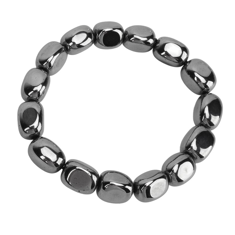 Terahertz Bracelet Adjustable Versatile Stylish Energy Stone Bracelet for Men