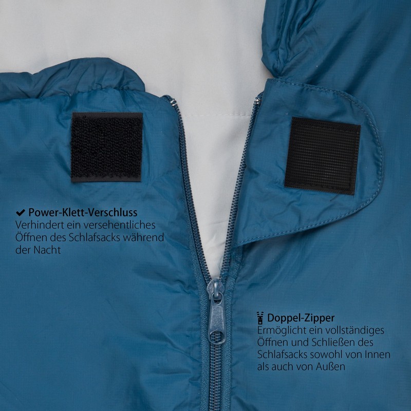 Outdoro Ultra-Light Sleeping Bag Small Pack Size Light Thin and