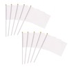 ZERONOWA Hand Flags, Mini Cheering Flags, Solid Color Hand Flags,