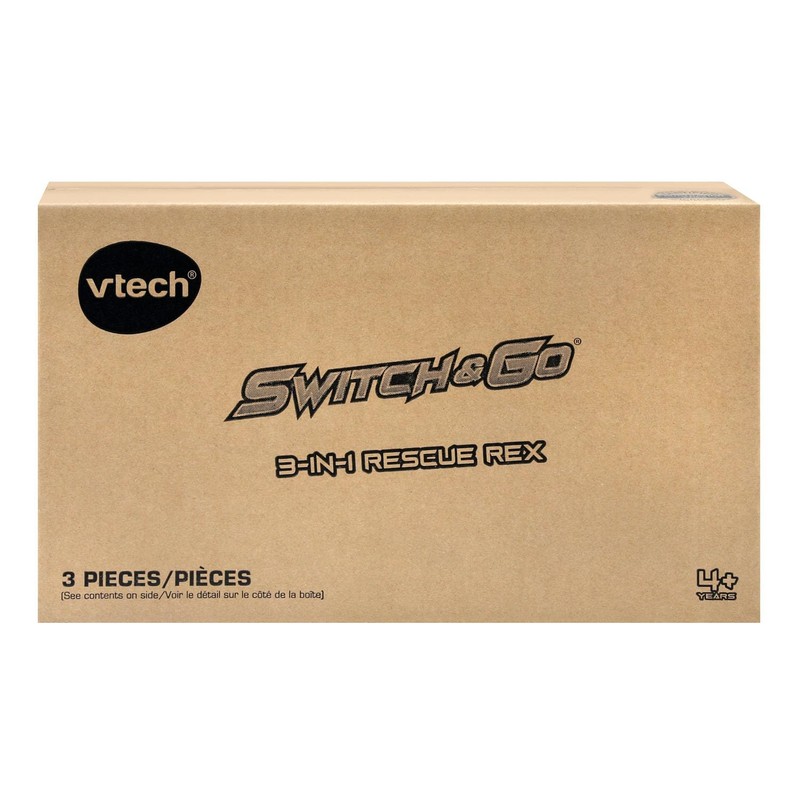 VTech Switch and Go 3-in-1 Rescue Rex (Frustration Free Packaging)