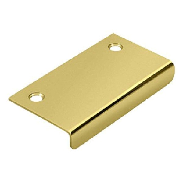 Deltana DCM315U3 3-Inch x 1 1/2-Inch Solid Brass Drawer Or Cabinet Mirror Pull