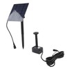 Solar Powered Water Pump Kit Powerful Jet Watering Pond Pump