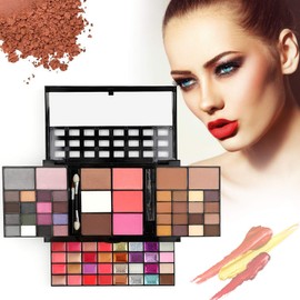 Vtrem Professional 74 Colors All In One Makeup Gift Kit for Women Makeup Set Combination Palette Valentine's Day Gift for Her