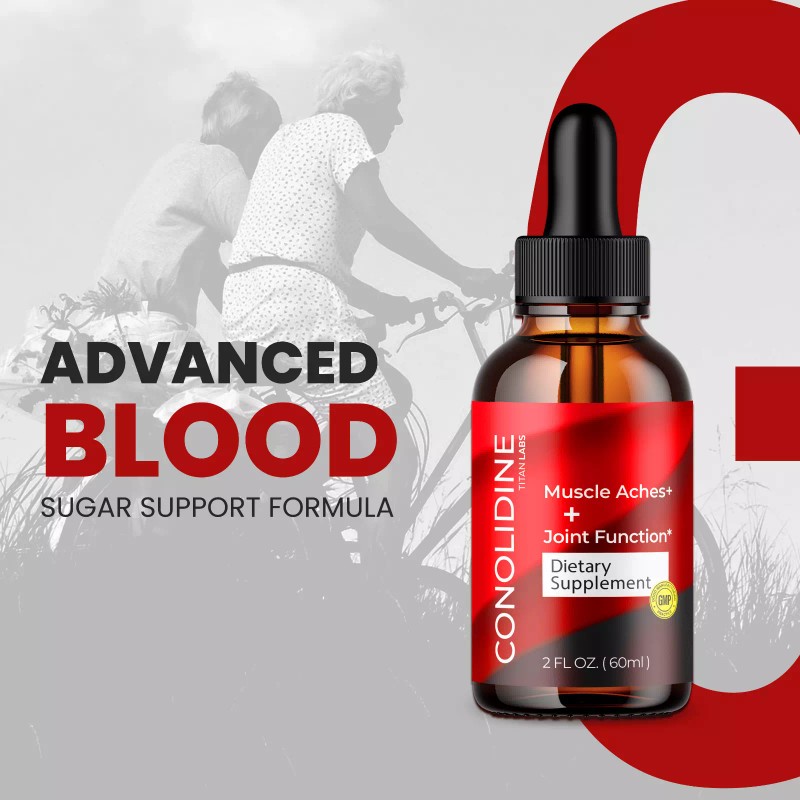 Titan Labs Conolidine Drops - Support for Blood Health and