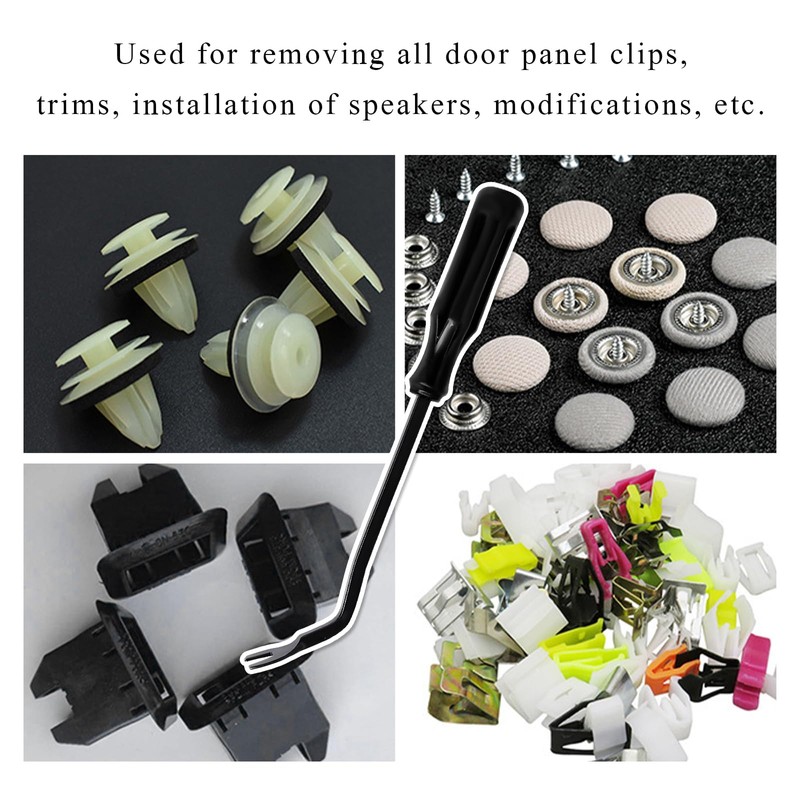 JUSTTOP Auto Door Trim Removal Tool, Car Panel Upholstery Remover