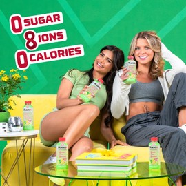 SueroX Zero Sugar Electrolyte Drink for Hydration and Recovery, Unique Blend of Electrolytes & 8 Ions, Zero Calorie Sports Drink, 21.3 Fl Oz, Citrus Pack, 12 Count