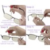 GMS Optical® Soft Screw-in Silicone Symmetrical Shape Eyeglass Nose Pads