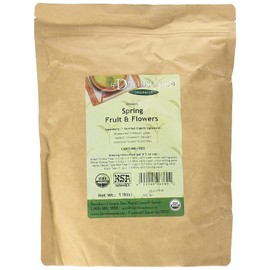 Davidson's Organics, Spring Fruit & Flowers, Loose Leaf Tea, 16-Ounce Bag