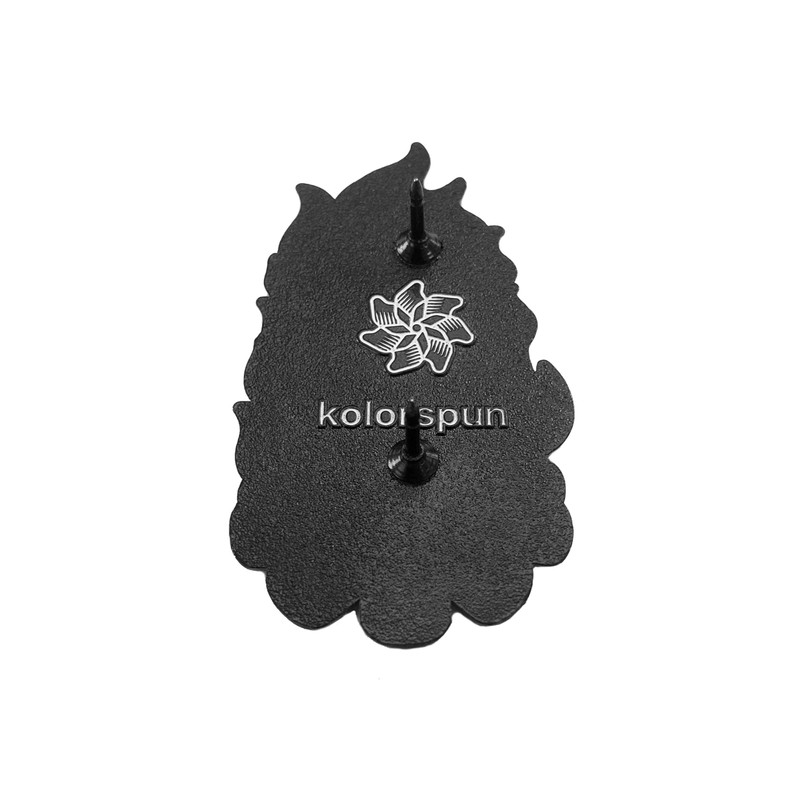 Kolorspun Campfire Nature Enamel Lapel Pin