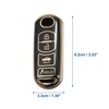 ACROPIX Keyless Entry Remote Control Cover TPU 4 Buttons for