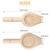 Onart Home - 2 Pack - Cookie Molds for Baking