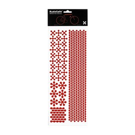 RydeSafe Reflective Decals - Modular Kit - Jumbo (Red)