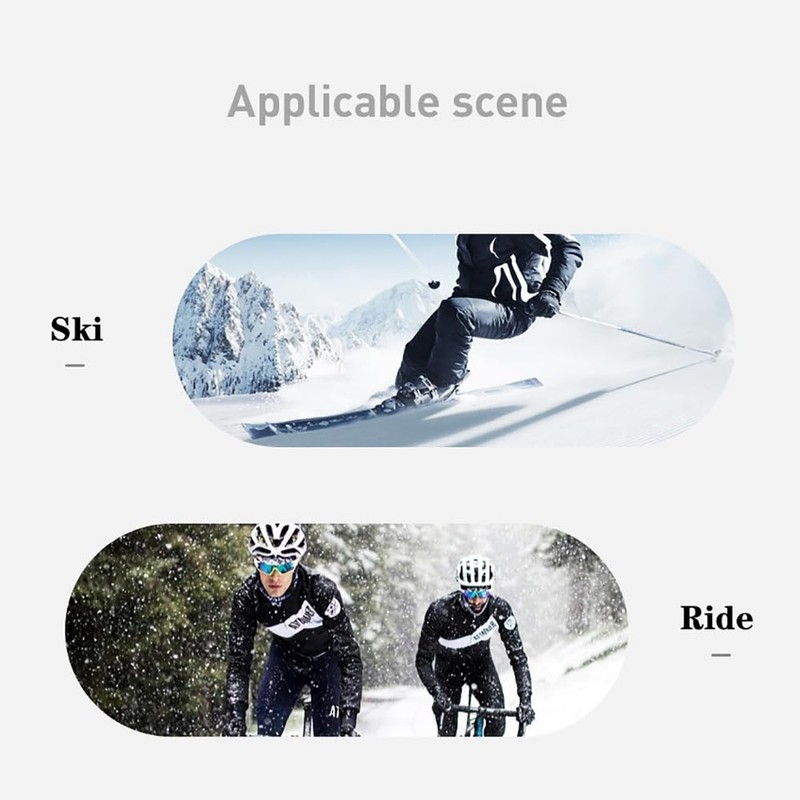Kgtee Winter Helmet Liner Skull Cap, Fleece Lined Warm Cycling
